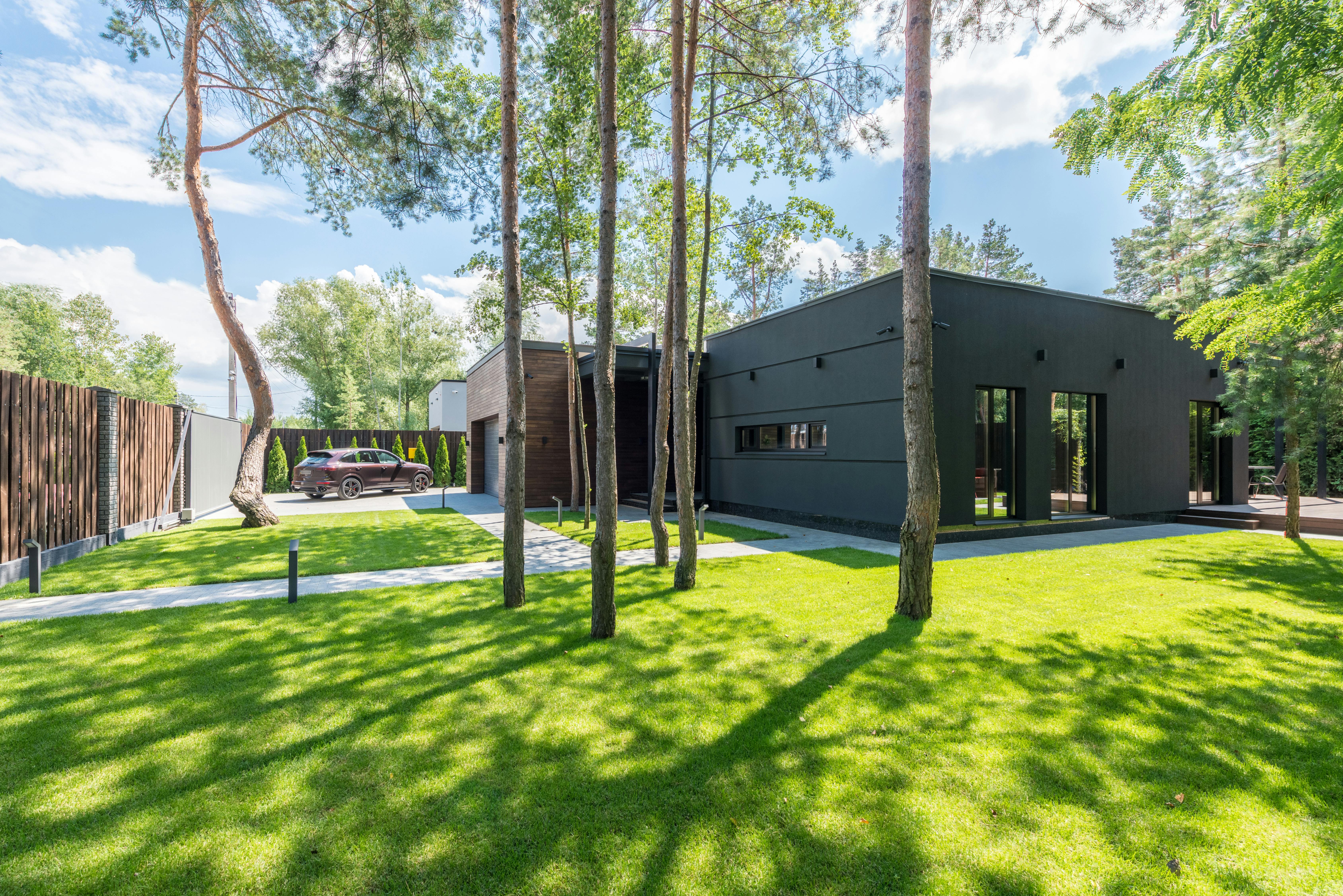 Pelouse entretenue Hush Garden